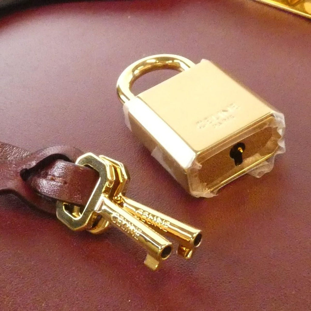 Celine 16 Bag Handbag Gold — view 4