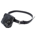 Bottega Veneta Maxi Intrecciato Leather Cassette Belt Pochette Pouch 95 cm Black