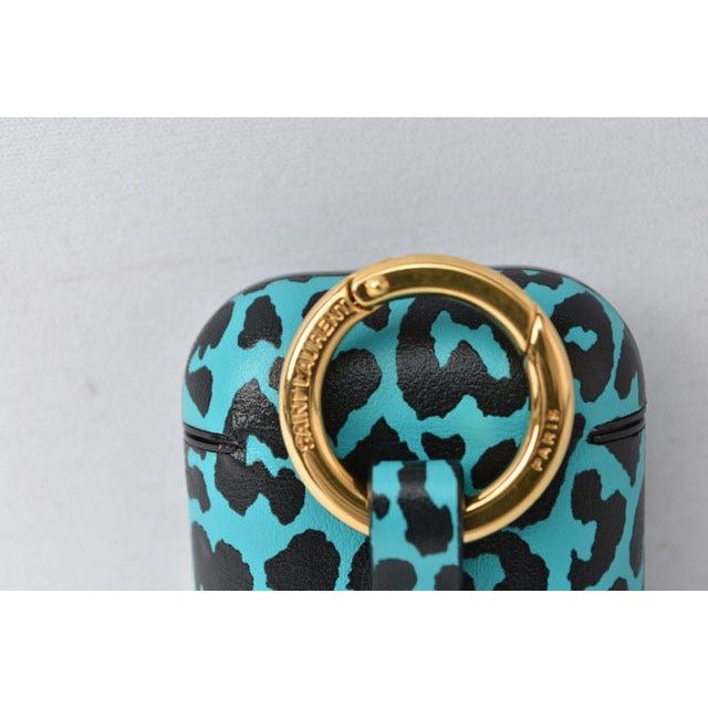 Saint Laurent Paris Case Airpods Blue Black — view 7