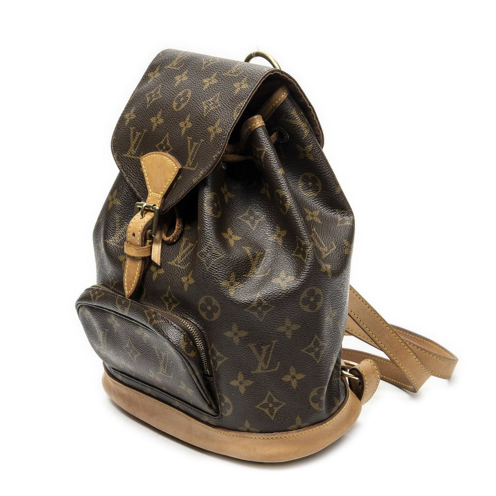 Louis Vuitton Montsouris Brown Monogram Canvas Shoulder Bag — view 2