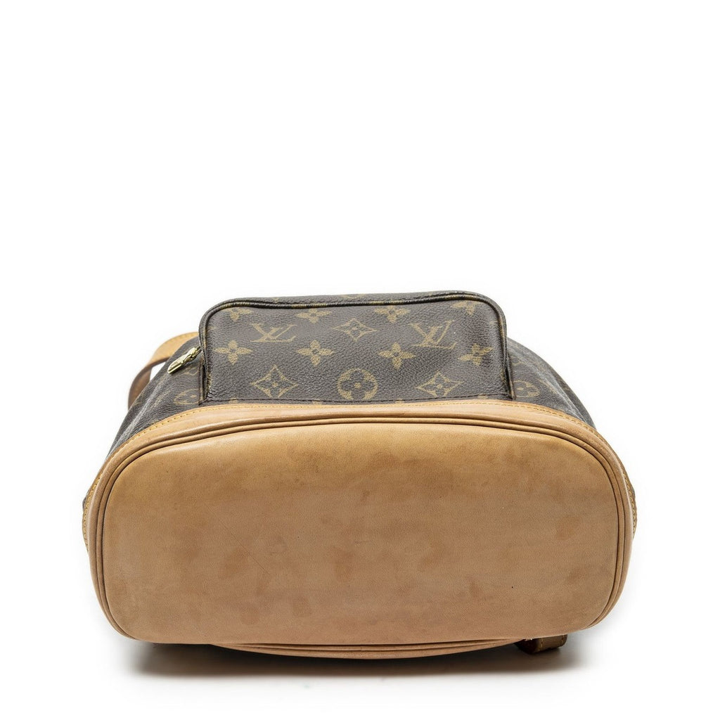 Louis Vuitton Montsouris Brown Monogram Canvas Shoulder Bag — view 6