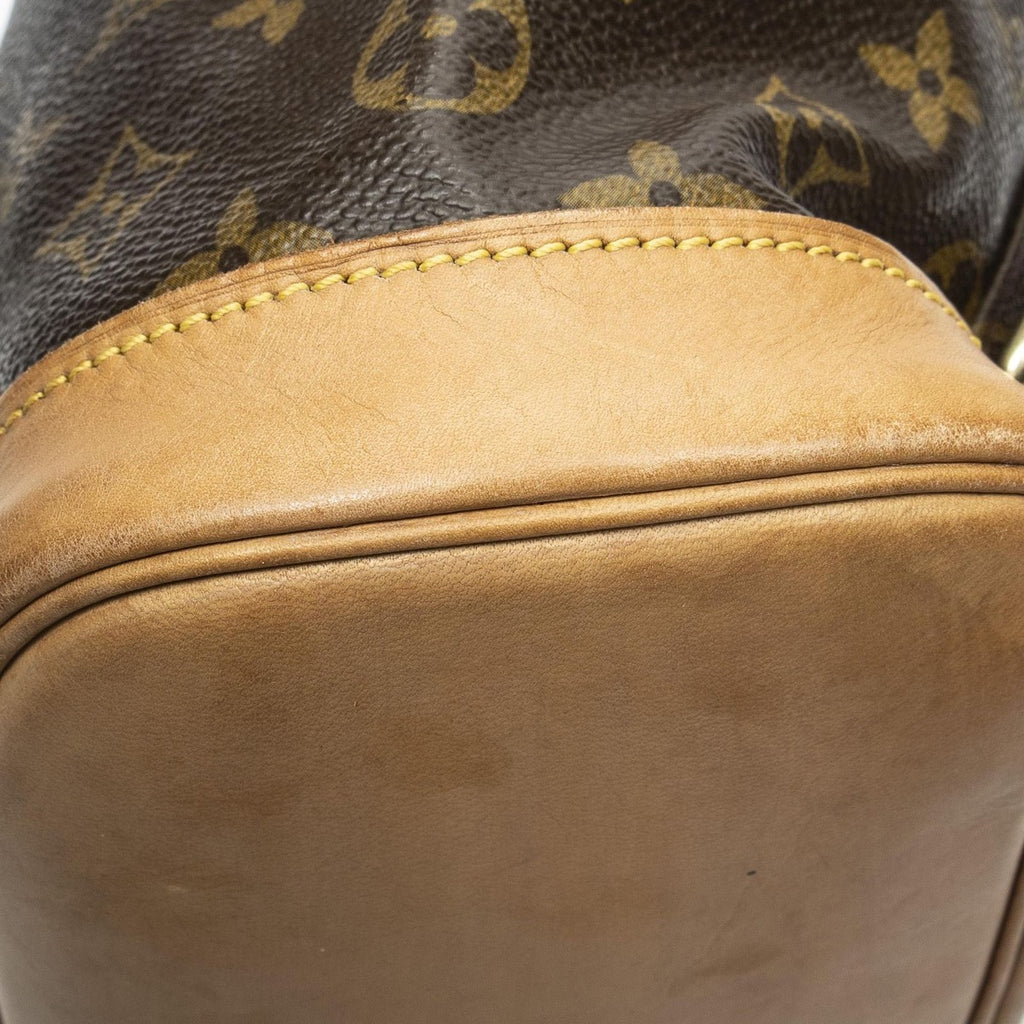 Louis Vuitton Montsouris Brown Monogram Canvas Shoulder Bag — view 8