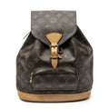 Louis Vuitton Montsouris Brown Monogram Canvas Shoulder Bag