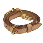 Louis Vuitton Nubuck Leather Strap Adjustable Shoulder