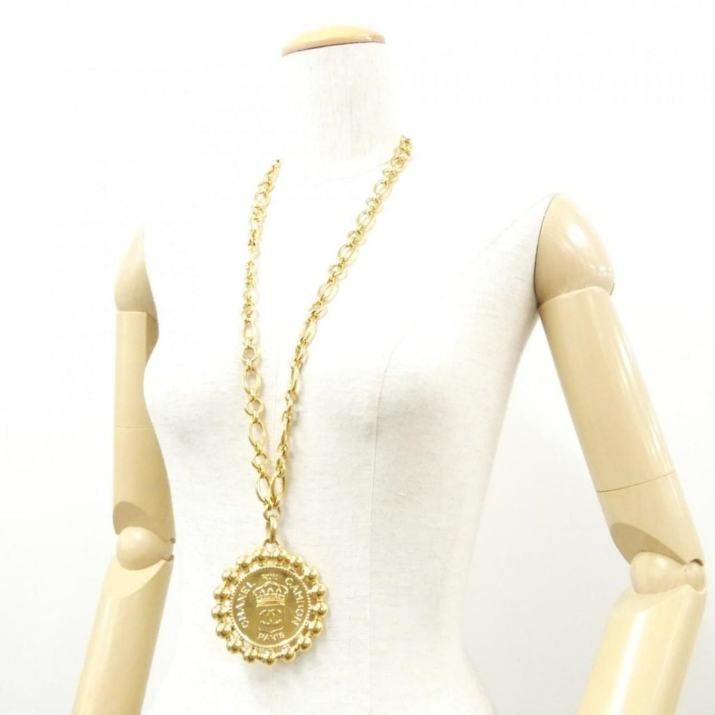 Chanel Vintage Necklace Gold — view 6