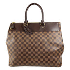 Louis Vuitton Handbag Greenwich PM Damier Canvas Ebene Brown