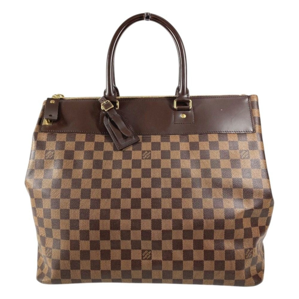 Louis Vuitton Handbag Greenwich PM Damier Canvas Ebene Brown