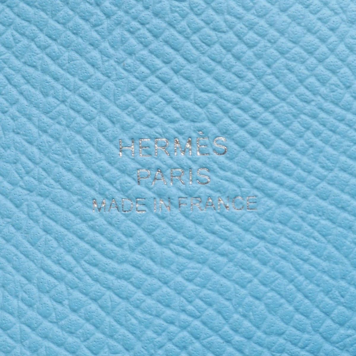 Hermes Shoulder Bag Nap to Go Celeste Leather Blue — view 4