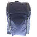 Gucci GG Logo Nylon Backpack Blue