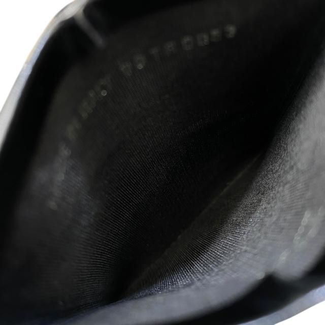 Christian Dior Card Case Pass Compact Logo Leather Black — view 6