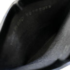 Christian Dior Card Case Pass Compact Logo Leather Black — view 6