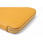 Hermes Wallet Long Azap Silk Quin Vaux Epson Sesame Silver — view 9