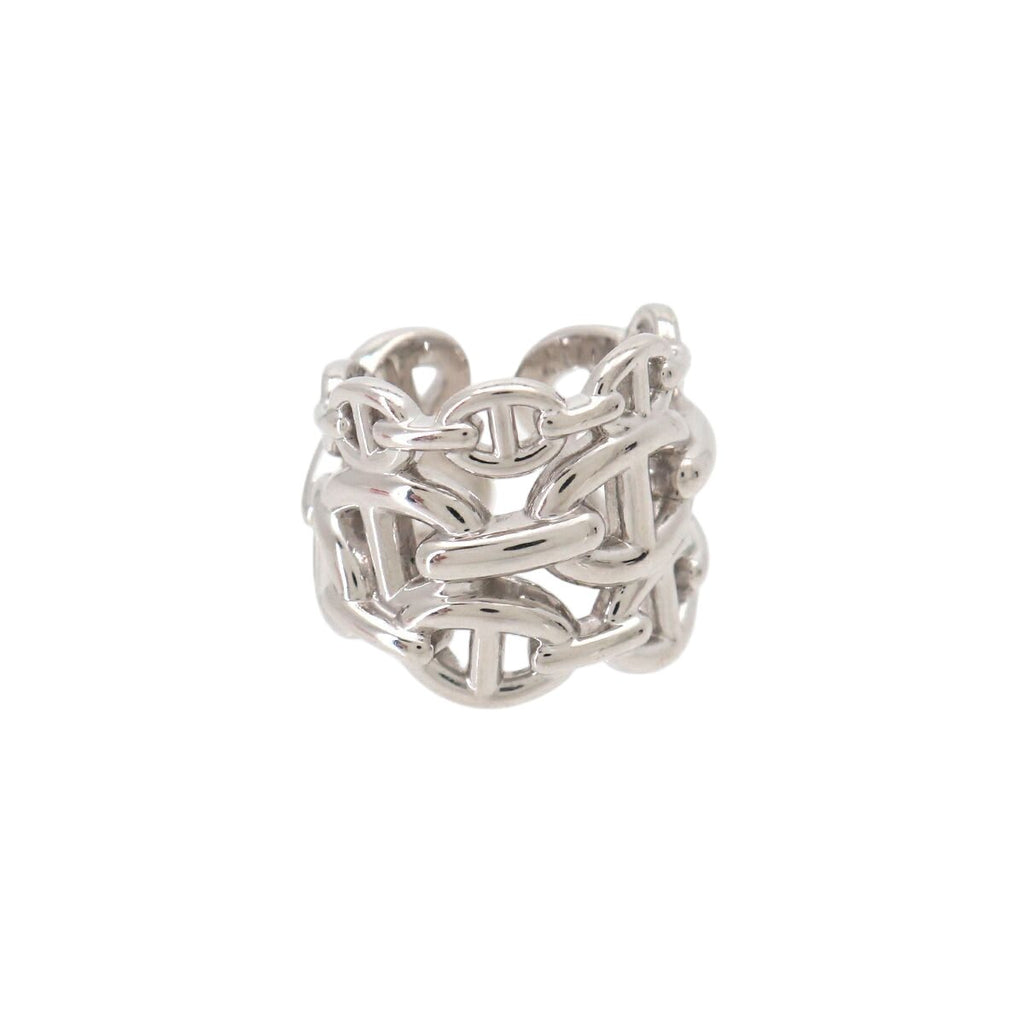Hermes Chaine D'ancre GM 49 Ring 925 Sterling Silver