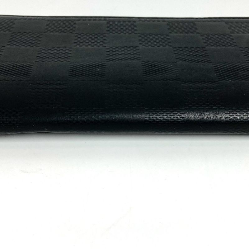 Louis Vuitton Long Wallet Zippy Vertical Damier Infini Leather — view 7