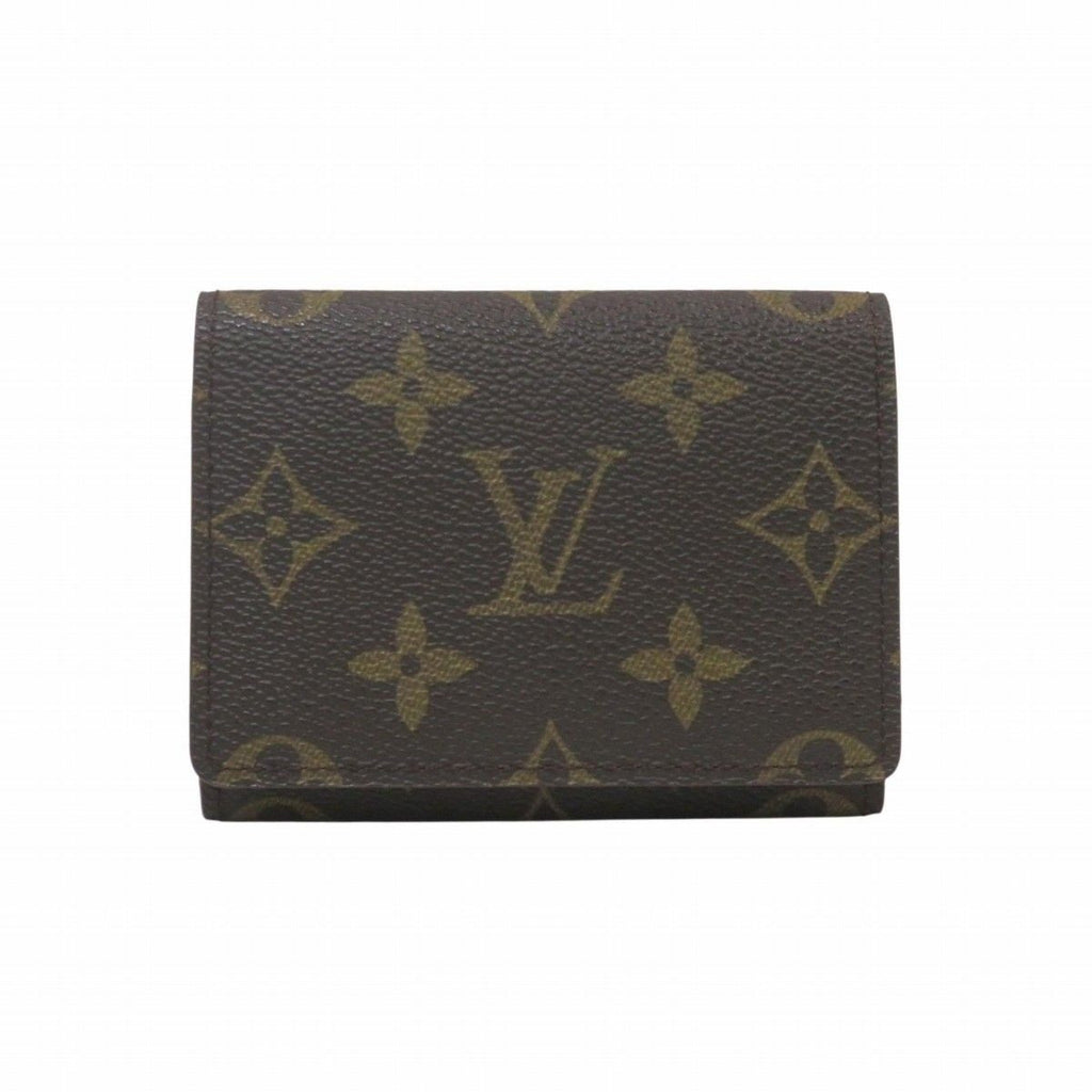 Louis Vuitton Envelope Carte de Visite Monogram Card Case Canvas