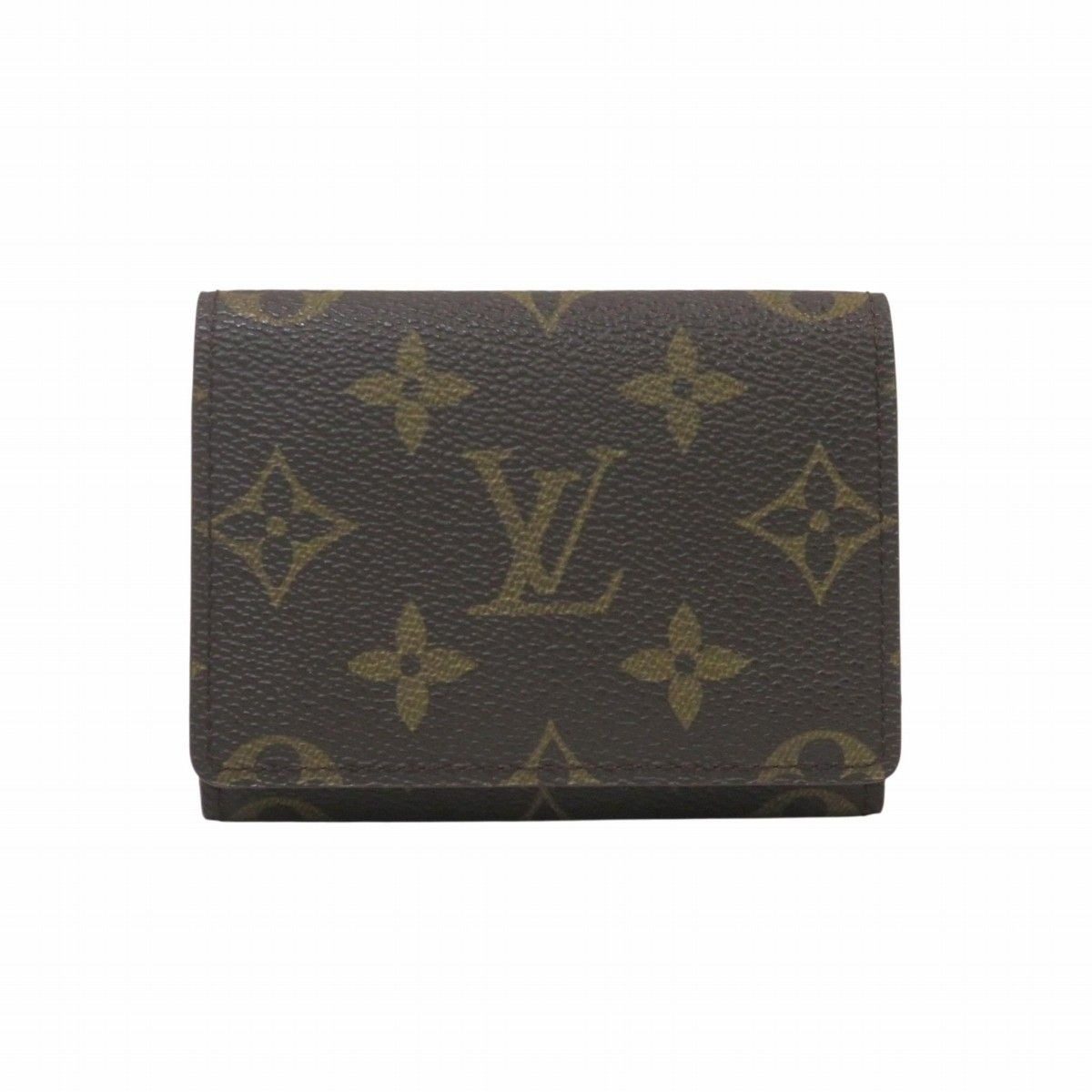 Louis Vuitton Envelope Carte de Visite Monogram Card Case Canvas
