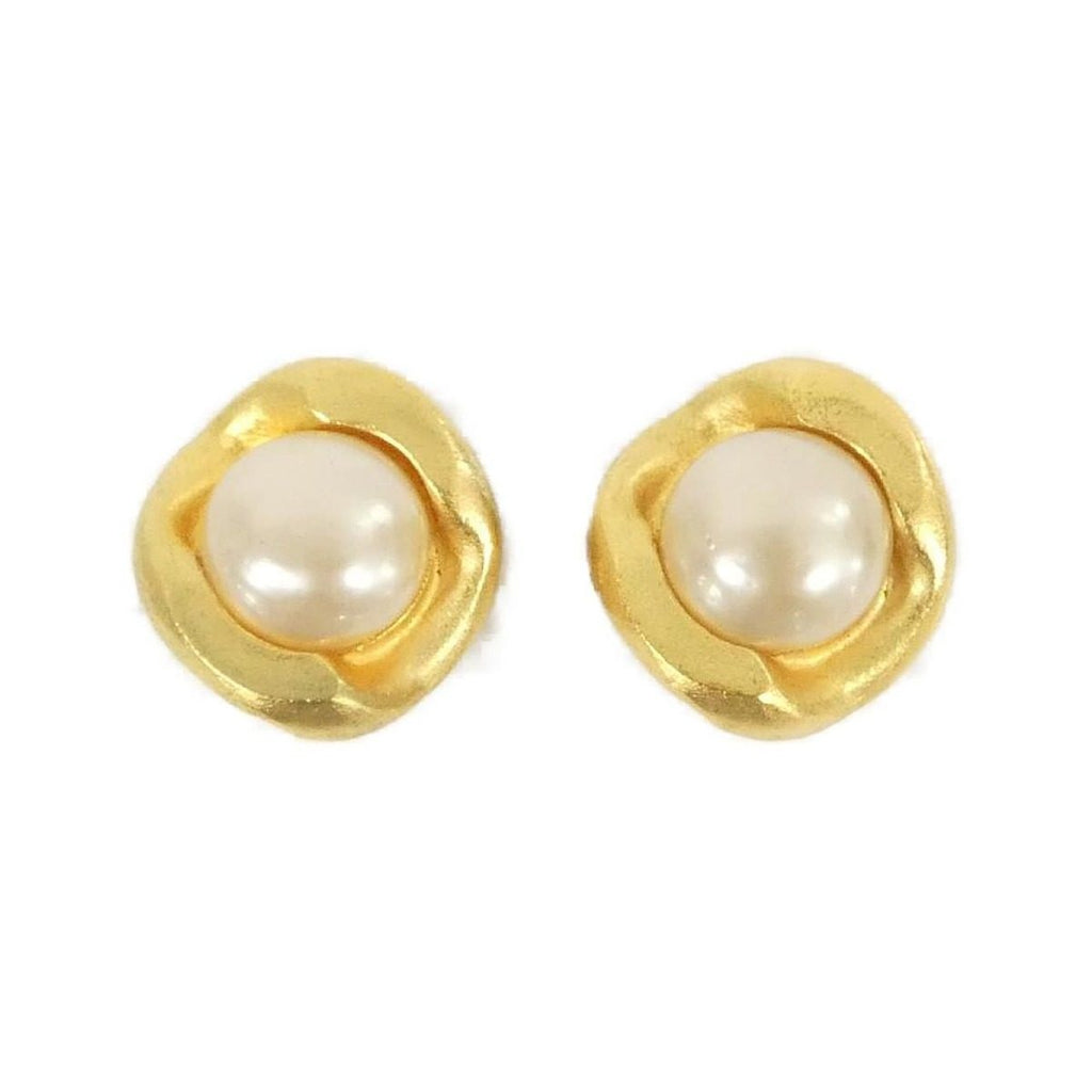 Chanel Vintage Earrings Gold