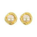 Chanel Vintage Earrings Gold