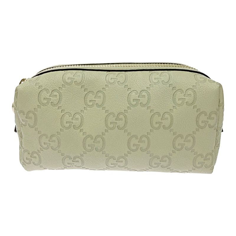 Gucci 153228-2888 Guccissima Leather Pouch Beige — view 2