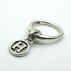 Hermes Other 925 Silver Vintage H Logo Key Sling Bag Charm