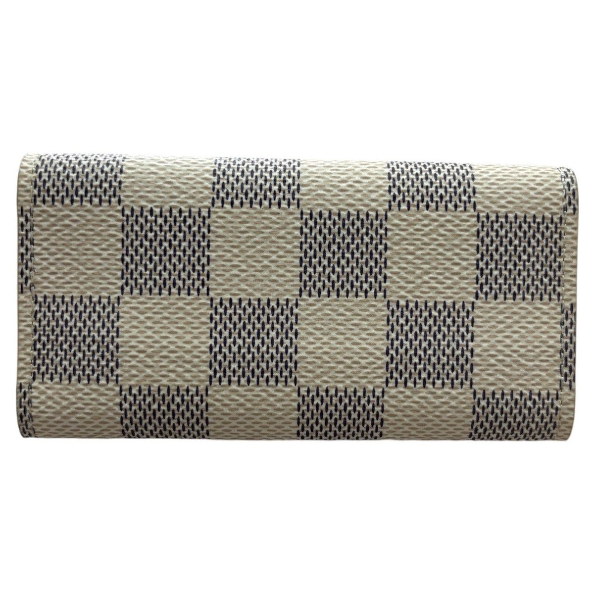 Louis Vuitton Damier Azur Multicles White Gold Leather Key — view 2