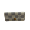 Louis Vuitton Damier Azur Multicles White Gold Leather Key