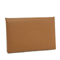 Hermes Calvi Verso Card Case Vaux Epson Brown Stamped