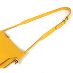 Hermes Ultrapla 24 Jaune Naple Silver Evercolor Bandouliere Shoulder Bag — view 4