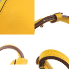Hermes Ultrapla 24 Jaune Naple Silver Evercolor Bandouliere Shoulder Bag — view 8