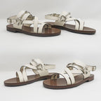 Gucci Sandals Bit White Dark Brown Size 37 1 2 Apparel — view 8
