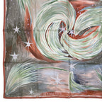 Hermes Scarf Silk Carre 90 Feux du Ciel Heavenly Fire Orange — view 4
