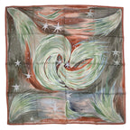 Hermes Scarf Silk Carre 90 Feux du Ciel Heavenly Fire Orange