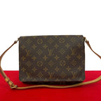 Louis Vuitton Vintage Musette Tango Monogram Leather Semi — view 2