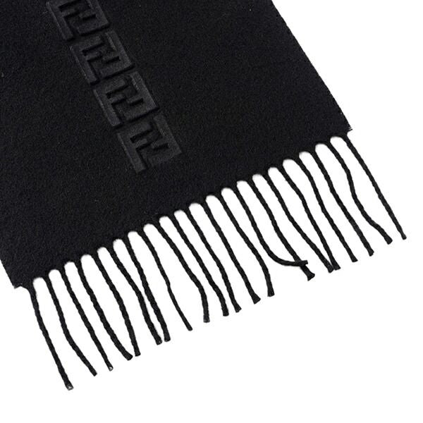 Fendi Scarf Stole FF Logo Nero — view 4