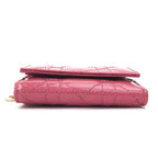 Christian Dior Trifold Patent Wallet — view 3