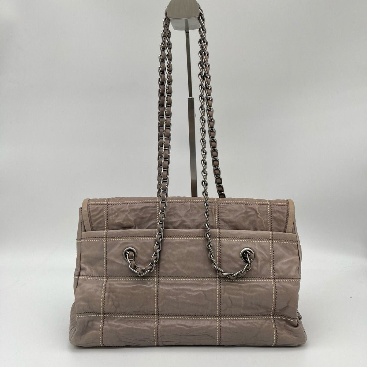 Prada Chain Shoulder Bag Leather Galante — view 2