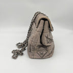 Prada Chain Shoulder Bag Leather Galante — view 3