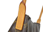 Louis Vuitton Looping MM Bag Monogram Leather Brown Gold — view 5