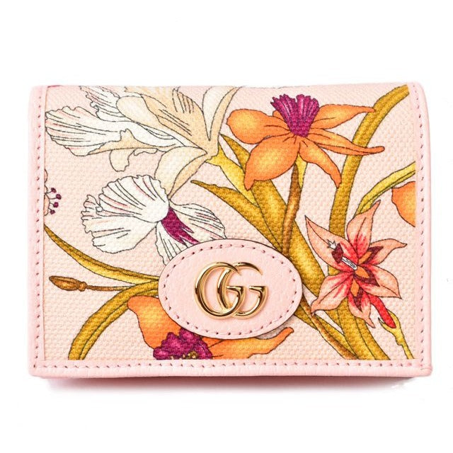 Gucci Mini Wallet Fold Flora Limited Edition