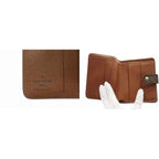 Louis Vuitton Compact Zip Bifold Wallet Zip Around Monogram Canvas Brown Aa — view 7