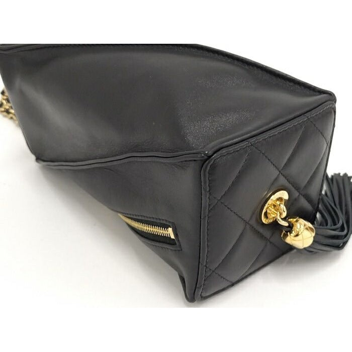 Chanel Clutch with Chain Lambskin Black Ap4686 — view 4
