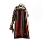 Gucci Blooms Dionysus Beige Burgundy Supreme Canvas Jacket — view 3