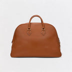 Hermes Sampron Bag Tote Courchevel Gold Brown Hardware Handbag Boston