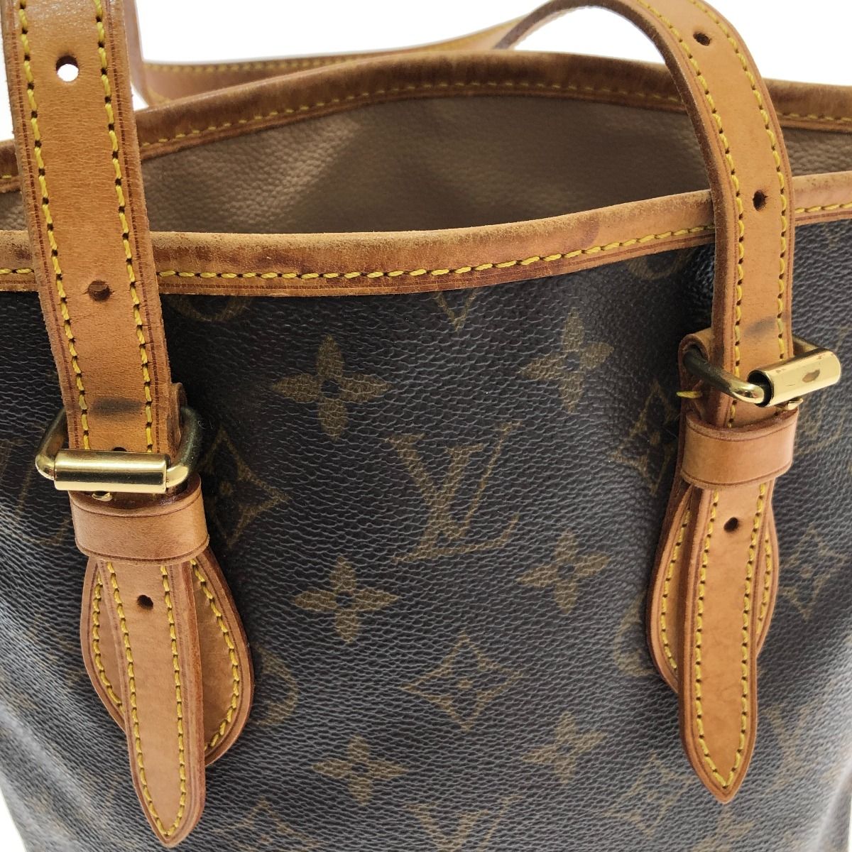 Louis Vuitton Monogram Petit Baguette Tote Bag Main Item Only — view 7