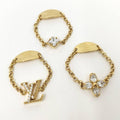 Louis Vuitton Set Ring Lady M1604 S Size
