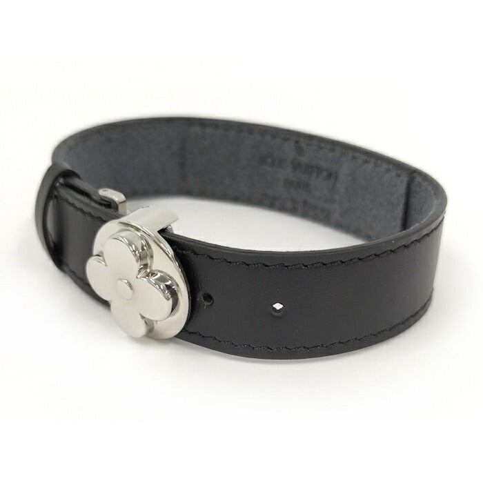 Louis Vuitton Vu Good Luck Bracelet Leather Black Monogram — view 2