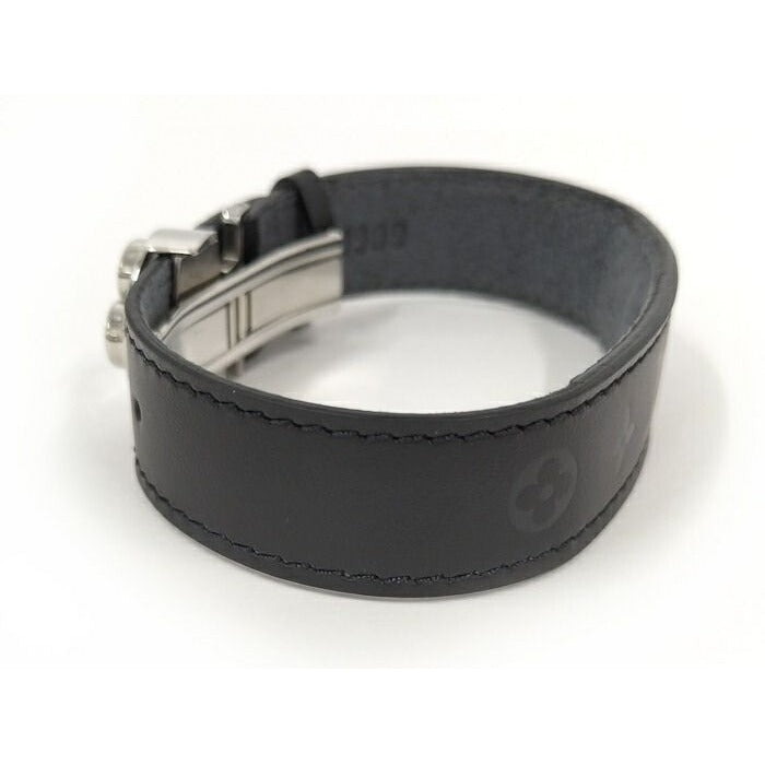 Louis Vuitton Vu Good Luck Bracelet Leather Black Monogram — view 3