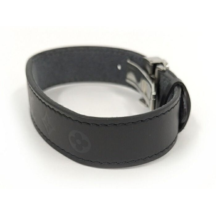 Louis Vuitton Vu Good Luck Bracelet Leather Black Monogram — view 5