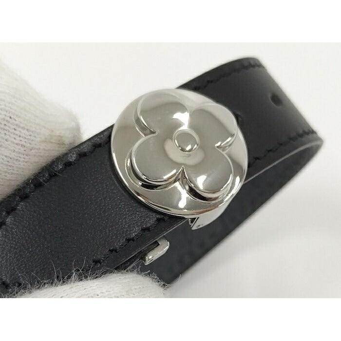 Louis Vuitton Vu Good Luck Bracelet Leather Black Monogram — view 6