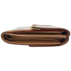 Louis Vuitton Multicolor Fold Wallet Porte Monet Billets Cult Cles White — view 6